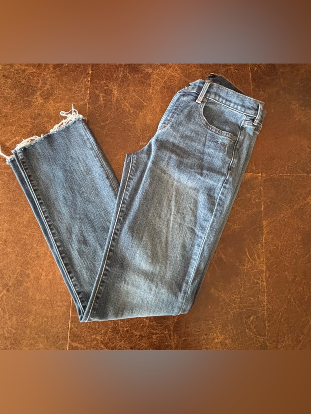 Banana Republic Premium Denim, Dark Blue Denim Jeans 
Girlfriend style 
Size 28